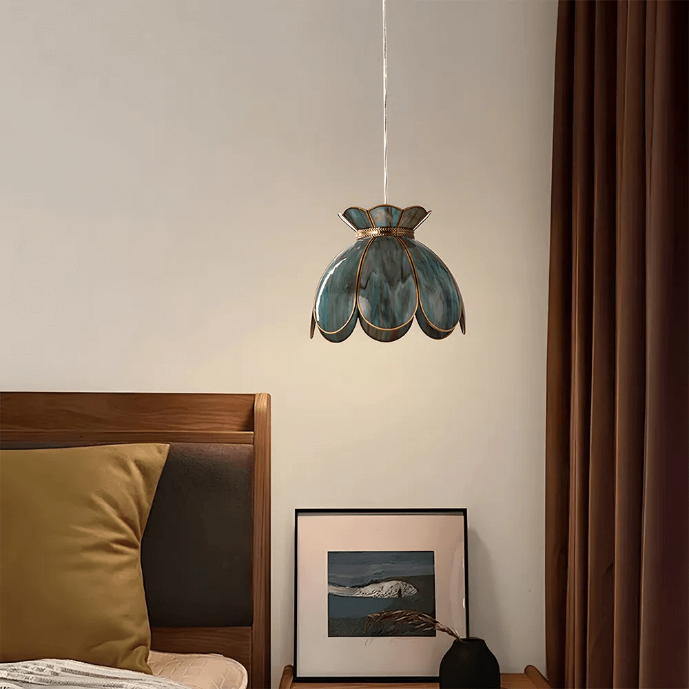 ไฟช่อ DEEPWOOD รุ่น MALIBLUE สีฟ้า/ทอง 1 หัว